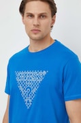 Guess tricou din bumbac barbati, cu imprimeu