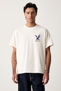 Levi's T-shirt basic męski bawełniany RELAXED FIT TEE beżowy 16143