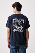 Levi's T-shirt basic męski bawełniany RELAXED FIT TEE granatowy 16143