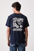 Levi's T-shirt basic męski bawełniany RELAXED FIT TEE granatowy 16143