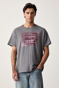 Levi's T-shirt basic męski bawełniany RELAXED FIT TEE szary 16143