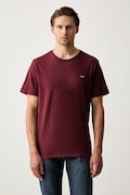 Levi's T-shirt męski bawełniany SS ORIGINAL HM TEE bordowy 56605