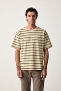 Levi's T-shirt męski bawełniany RED TAB VINTAGE brązowy A0637