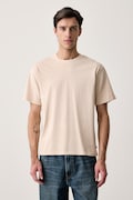 Levi's T-shirt męski bawełniany RED TAB VINTAGE beżowy A0637