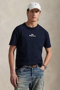 Bavlněné tričko Polo Ralph Lauren tmavomodrá barva, 710936585