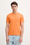 United Colors of Benetton t-shirt bawełniany męski kolor pomarańczowy gładki 3JE1J19A5