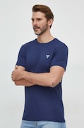 Guess tricou 2-pack barbati, culoarea albastru marin, cu imprimeu