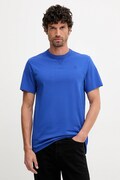Bavlnené tričko G-Star Raw pánske, modrá farba, jednofarebné, D24449-336