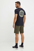 Columbia t-shirt bawełniany Rapid Ridge kolor czarny z nadrukiem 1934824