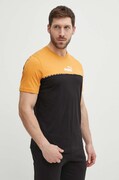 Бавовняна футболка Puma чоловічий колір коричневий візерунок