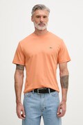 Lacoste T-shirt basic bawełniany męski pomarańczowy TH7318