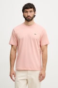 Lacoste maglietta basic in cotone da uomo rosa TH7318