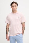 Lacoste T-shirt basic męski bawełniany różowy TH7318