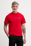 Lacoste T-shirt basic męski bawełniany czerwony TH7318