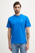 Бавовняна футболка Lacoste чоловіча колір білий однотонна TH7318