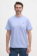Lacoste T-shirt basic męski bawełniany niebieski TH7318