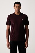 Lacoste basic tričko pánske bavlnené čierne TH7318
