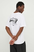 Levi's tricou din bumbac culoarea alb, cu imprimeu, 0008C