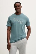 Majica kratkih rukava Under Armour boja: crvena, s uzorkom
