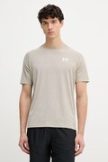 Under Armour T-shirt treningowy męski Tech Textured beżowy 1382796