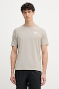 Under Armour T-shirt treningowy męski Tech Textured beżowy 1382796