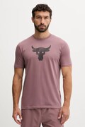Μπλουζάκι προπόνησης Under Armour Project Rock χρώμα: κόκκινο, 1383191