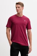 Peak Performance t-shirt męski kolor bordowy z nadrukiem
