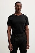 Bavlnené tričko Paul Smith pánske, čierna farba, jednofarebné, M1R-697PS-H00084