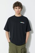 Manastash t-shirt Re:Poly Scheme Logo uomo colore nero 7924134013