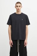 Maison Kitsuné t-shirt bawełniany Bold Fox Head Patch Comfort Tee Shirt męski kolor czarny z aplikacją MM00127KJ0118