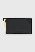 Δερμάτινη θήκη για κάρτες AllSaints HEX CARDHOLDER χρώμα: μαύρο, W398XB