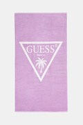 Bombažna brisača Guess vijolična barva, E5GZ14 SG00P