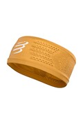 Compressport opaska na głowę damska On/Off żółta XBNU390