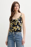 Versace Jeans Couture bluzka damska kolor czarny wzorzysta 78HAM236 NS639
