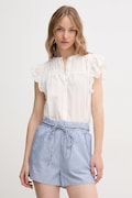 Πουκάμισο Pepe Jeans DIALLO χρώμα: άσπρο, PL305028