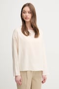 United Colors of Benetton bluzka damska kolor beżowy gładka 52M9DQ0B7