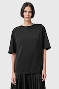 AllSaints t-shirt AMELIE damski kolor czarny gładka W032PC