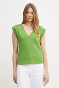 Morgan t-shirt DNAUTI damski kolor zielony DNAUTI