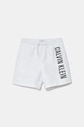Детски плувни шорти Calvin Klein Jeans в бяло KV0KV00053