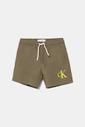 Calvin Klein Jeans pantaloni scurti de baie copii culoarea verde, KV0KV00056