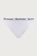 Juicy Couture figi damskie bawełniane z elastanem DIDDY BRIEF PK 3-pack szare JCLBR224572