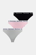 Juicy Couture figi DIDDY BRIEF 3PK 3-pack kolor różowy JCLBR224572