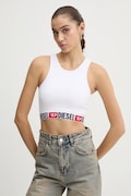 Diesel top SANDRA-D-CORE Tank femei, culoarea alb, A17638.0NJAP