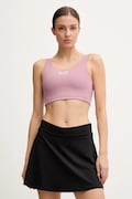 Športová podprsenka EA7 Emporio Armani čierna farba, jednofarebná, AF12625.7W000230