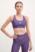 adidas by Stella McCartney biustonosz sportowy TruePurpose kolor granatowy wzorzysty JI5242