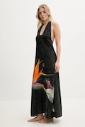 Плажна рокля Desigual COLIBRÍ DRESS в черно 25SWMW11