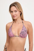 HUGO sutien de baie PURE_TRIANGLE culoarea negru, cupa usor rigidizata, 50540671