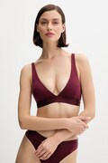 United Colors of Benetton biustonosz kolor bordowy melanż 3OP81R01F