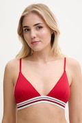 Tommy Hilfiger sutien de baie culoarea rosu, cupa usor rigidizata, UW0UW05805