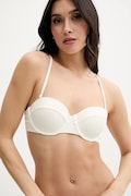 Tommy Hilfiger sutien de baie culoarea bej, cupa usor rigidizata, UW0UW05814